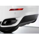 Endrohrblenden Sport Smoke Chrom Look für BMW X6 E71 50i V8