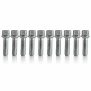 10mm 2x5mm SCC Spurplatte Schwarz Mercedes Benz + Radschraube