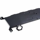 Prallträgerabdeckung für RS4 A4 B9 VFL Wabengitter Grill Matt Schwarz
