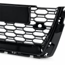Kühlergrill Wabengrill Clean Schwarz DTM RS Look o. RS3 für A3 8V Facelift