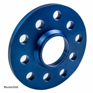 30mm 2x15mm SCC Spurverbreiterung Blau Distanzscheiben VW 5 x 100 NLB 57,1mm