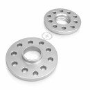 24mm 2x12mm SCC Spurverbreiterung Distanzscheiben für Audi LK 5 x 100 NLB 57,1mm