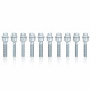 SCC Spurverbreiterung 40 mm (2×20 mm) 5×112 / 66,6 mm silber eloxiert inkl. Radschrauben für Audi e-tron / Q8 e-tron