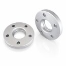 SCC Spurverbreiterung 40 mm (2×20 mm) 5×112 / 66,6 mm silber eloxiert inkl. Radschrauben für Audi e-tron / Q8 e-tron
