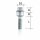 Radschraube Geomet M14 x 1,5 L42 Kugel R14 2Teilig SW17 für Audi