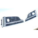 Für Audi A5 B9 F5 S-Line S5 VFL ACC Gitter Sportoptik Silber Schwarz