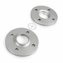 20mm 2x10mm SCC Spurverbreiterung Spurplatten Distanzscheiben Peugeot 4x100 NLB 54,1mm M12 x 1,5
