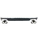 Duplex Diffusor für A6 4K C8 Vorfacelift S-Line S6 Stoßstange (Beziner)