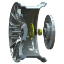 ST Radnabenverlängerung 2er Set Ø66,6mm VA/HA für Benz BMW Mini Audi