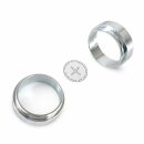 ST Radnabenverlängerung 2er Set Ø66,6mm VA/HA für Benz BMW Mini Audi