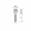 24mm 2x12mm SCC Spurverbreiterung Spurplatte für MG4 5x112 57,1mm + Radschrauben
