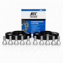 50mm 2x25mm SCC Spurverbreiterung Schwarz für MG4...