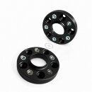 50mm 2x25mm SCC Spurverbreiterung Schwarz für MG4 5x112 57,1mm