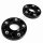 50mm 2x25mm SCC Spurverbreiterung Schwarz für MG4 5x112 57,1mm