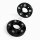 50mm 2x25mm SCC Spurverbreiterung Schwarz für MG4 5x112 57,1mm