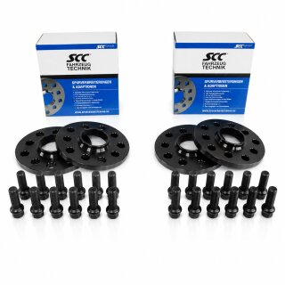 20mm/30mm Set SCC Spurverbreiterung + Radschrauben für VW ID.3 ID.4 ID.5 ID.7