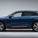 Audi E-Tron  GE GEN Türaufsatz vorne links Silber NEU