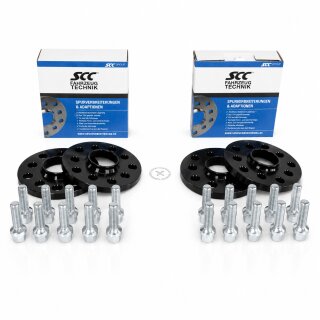 20mm/30mm Set SCC Spurverbreiterung + Radschrauben für VW ID.3 ID.4 ID.5 ID.7