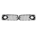 NSW Gitter Wabengitteroptik Glanz Schwarz für Audi A5 8T B8 VFL