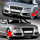 NSW Gitter Wabengitteroptik Glanz Schwarz für Audi A5 8T B8 VFL