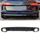 Diffusor DTM RS für für Audi A6 4G C7 Facelift...