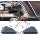 Endrohrblenden Chrom für RS6 für Audi A6 4G