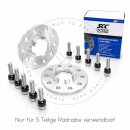 14mm 2x7mm SCC Spurverbreiterung für Porsche 5 x130...