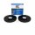 20mm 2x10mm SCC Spurverbreiterung Schwarz für BMW 5x132 66,6mm