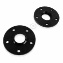 24mm 2x12mm SCC Spurverbreiterung Schwarz für BMW 5x132 66,6mm