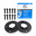 20mm 2x10mm SCC Spurverbreiterung Schwarz für BMW 5x132 66,6mm mit Radschrauben