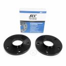 24mm 2x12mm SCC Spurverbreiterung Schwarz für BMW...