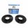 24mm 2x12mm SCC Spurverbreiterung Schwarz für BMW 5x132 66,6mm mit Radschrauben