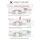 30mm 2x15mm SCC Spurverbreiterung Schwarz für BMW 5x132 66,6mm mit Radschrauben