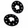 14mm 2x7mm SCC Spurverbreiterung SW für Porsche 5 x130 71,6mm + Radschrauben