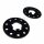14mm 2x7mm SCC Spurverbreiterung SW für Porsche 5 x130 71,6mm
