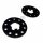 14mm 2x7mm SCC Spurverbreiterung SW für Porsche 5 x130 71,6mm
