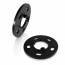 16mm 2x8mm ST Spurverbreiterung D2 für Audi LK 5x112 NLB 66,6mm + Radschrauben