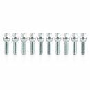 16mm 2x8mm ST Spurverbreiterung D2 für Audi LK 5x112 NLB 66,6mm + Radschrauben