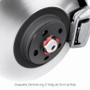 10mm 2x5mm ST Spurverbreiterung D2 für Audi LK 5x112 NLB 66,6mm + Radschrauben