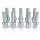 SCC Spurverbreiterungs-Set 20/30 mm (2×10/2×15 mm) mit Radschrauben für Audi RS4 RS5 RS6 RS7