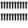 SCC Spurverbreiterung Set Schwarz + Radschrauben VA 20mm HA 30mm Cupra