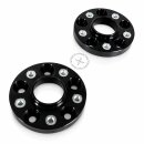 40mm 2x20mm SCC Spurverbreiterung Schwarz für Nissan...