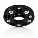 40mm 2x20mm SCC Spurverbreiterung Schwarz für Nissan Lk 114,3/5 NLB 66,1
