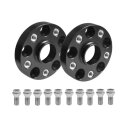 40mm 2x20mm SCC Spurverbreiterung Schwarz für...