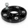 40mm 2x20mm SCC Spurverbreiterung Schwarz für Renault Lk 114,3/5 NLB 66,1