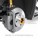 20mm 2x10mm Spurverbreiterung für VW Golf  Polo Scirocco Jetta1 2 3 VA