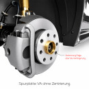 20mm 2x10mm Spurverbreiterung für VW Golf  Polo Scirocco Jetta1 2 3 VA