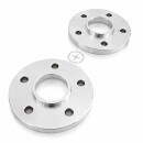 30mm 2x15mm SCC Spurverbreiterung für Primastar Fiat Opel  + Radschrauben