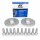 24mm 2x12mm SCC Spurverbreiterung für Audi 5 x100 57,1 + Radschrauben
