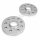 24mm 2x12mm SCC Spurverbreiterung für Audi 5 x100 57,1 + Radschrauben